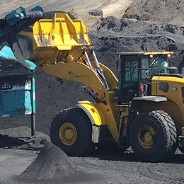 Cobre Magnetite Stockpile